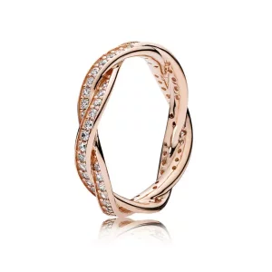 (afbeelding voor) Pandora Rose Ring Lint Van Liefde 180892CZ