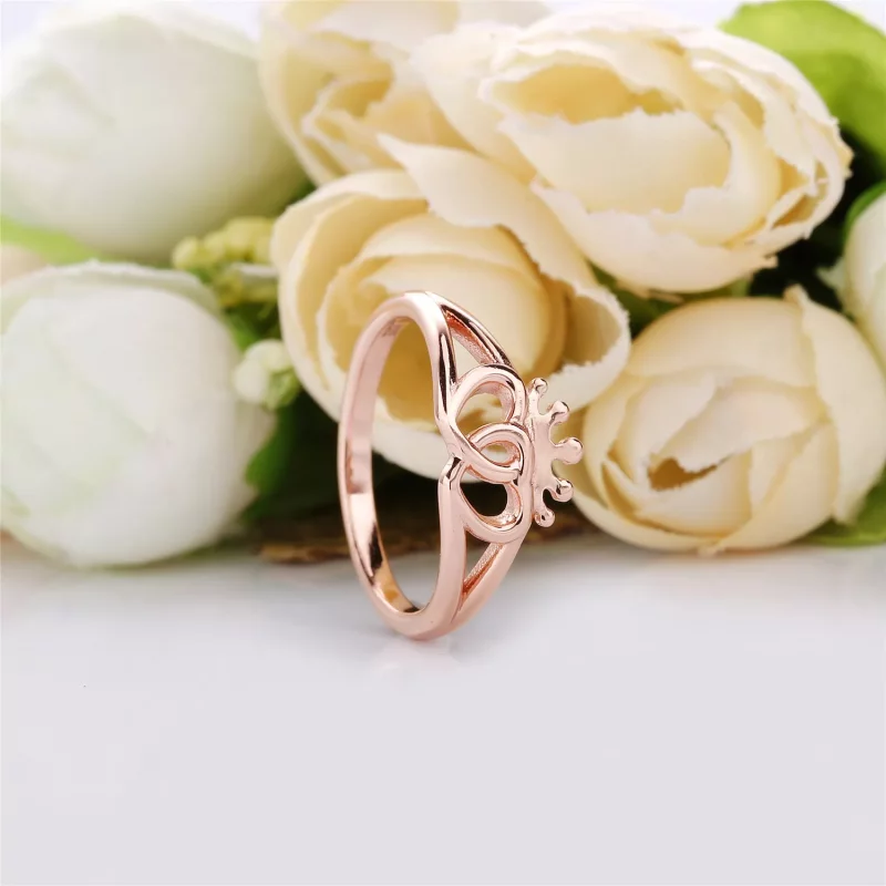 (afbeelding voor) Pandora Rose United Regal Hearts Ring 187685 - Bekijken 2
