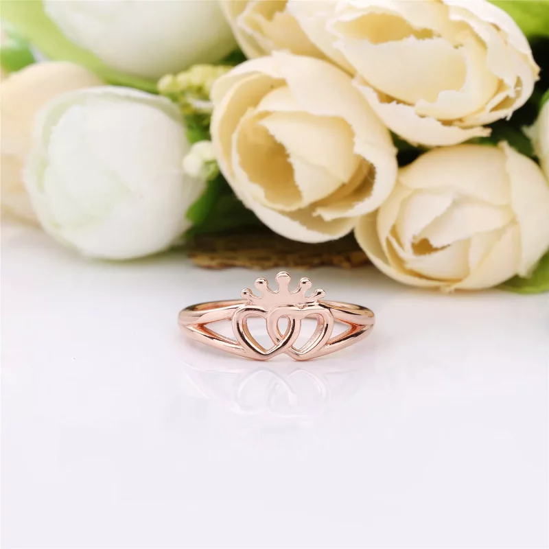 (afbeelding voor) Pandora Rose United Regal Hearts Ring 187685 - Bekijken 3