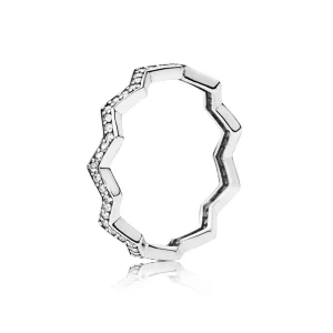(afbeelding voor) PANDORA Shimmering Zigzag Ring 197751CZ