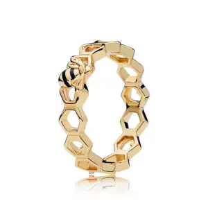 Pandora Shine Honeybee Ring 167116EN16 (afbeelding voor) Pandora Shine Honeybee Ring 167116EN16