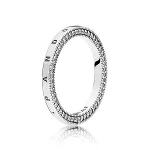 (afbeelding voor) Pandora Signature Hearts Of Pandora Ring 197437CZ