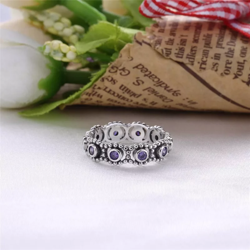 (afbeelding voor) PANDORA Silver Ring With Cubic Zirconia - 190881CZ - Bekijken 4
