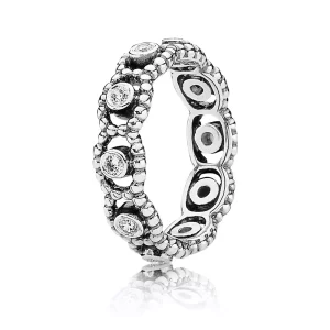 (afbeelding voor) PANDORA Silver Ring With Cubic Zirconia - 190881CZ