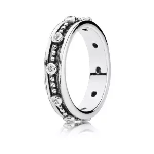 (afbeelding voor) PANDORA Silver Ring With Cubic Zirconia - 190882CZ