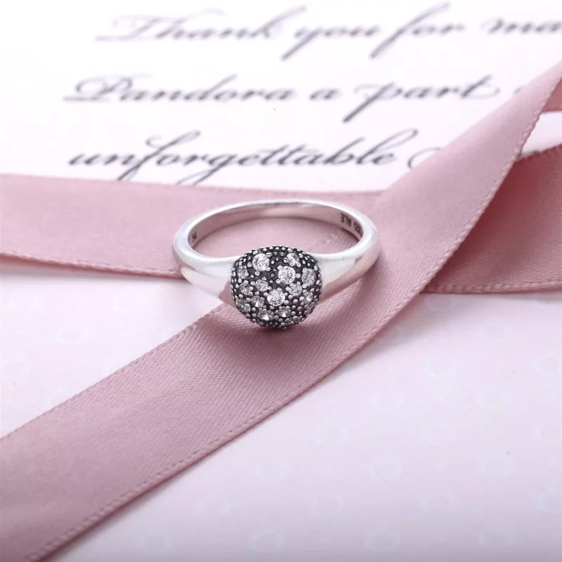 (afbeelding voor) PANDORA Silver Ring With Cubic Zirconia - 190914CZ - Bekijken 2