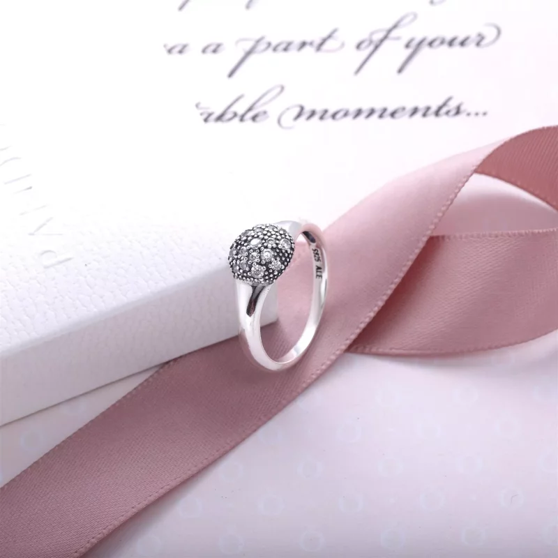 (afbeelding voor) PANDORA Silver Ring With Cubic Zirconia - 190914CZ - Bekijken 3