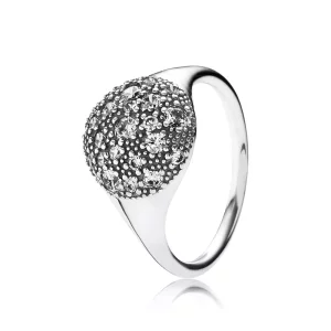 (afbeelding voor) PANDORA Silver Ring With Cubic Zirconia - 190914CZ
