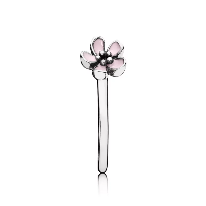 (afbeelding voor) PANDORA Silver Ring With Pink Enamel - 190879En40 - Bekijken 2