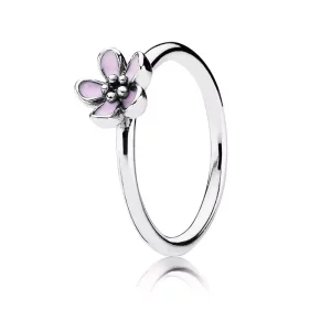 (afbeelding voor) PANDORA Silver Ring With Pink Enamel - 190879En40