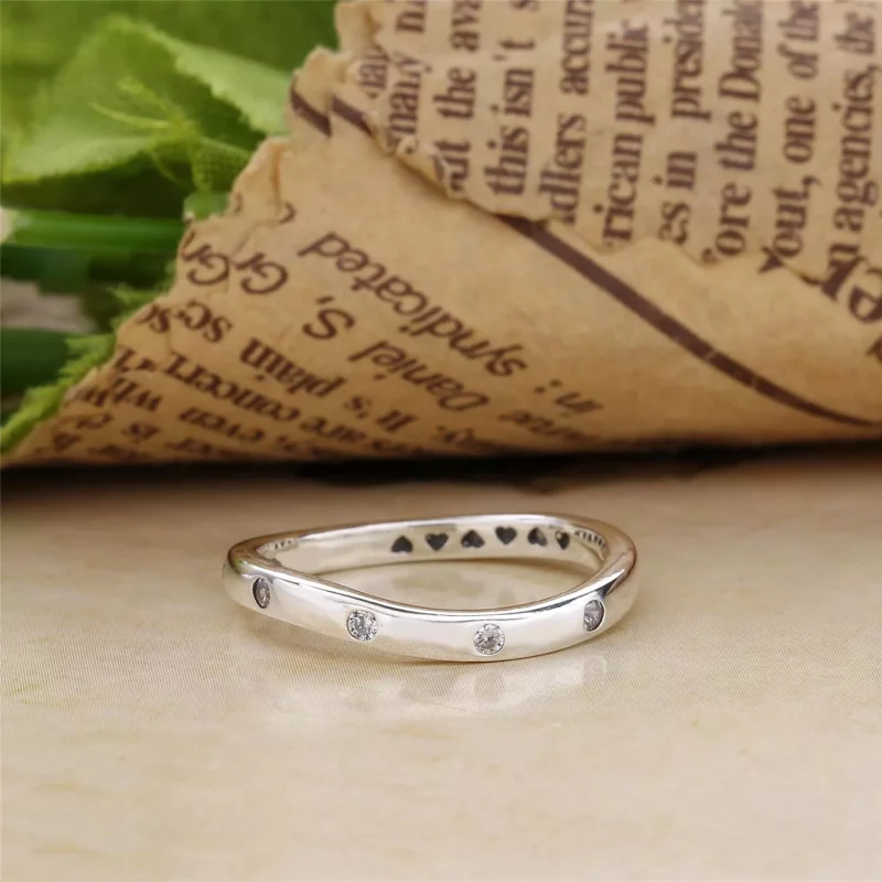 (afbeelding voor) PANDORA Swirling Droplets Ring 197113CZ - Bekijken 4