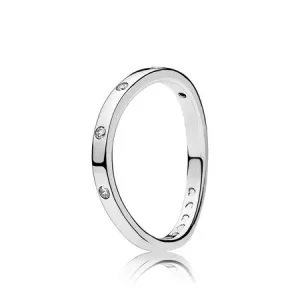 (afbeelding voor) PANDORA Swirling Droplets Ring 197113CZ