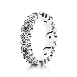 PANDORA Xoxo Silver Ring With Cubic Zirconia - 190926CZ (afbeelding voor) PANDORA Xoxo Silver Ring With Cubic Zirconia - 190926CZ