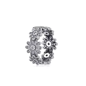 (afbeelding voor) Pandora Zilveren Bloem Ring Py0090-1