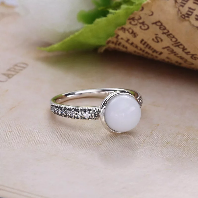 (afbeelding voor) Pandora Zilveren Elegante Schoonheid Ring 191018P - Bekijken 3