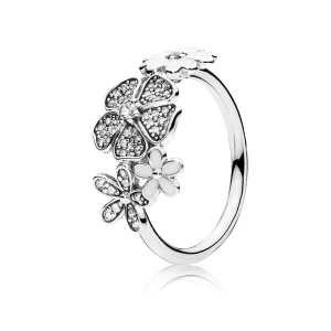 (afbeelding voor) Pandora Zilveren Glinsterende Boeket Ring 190984CZ