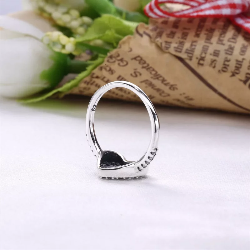 (afbeelding voor) Pandora Zilveren Harten Van De Winter Ring 196371CZ - Bekijken 4