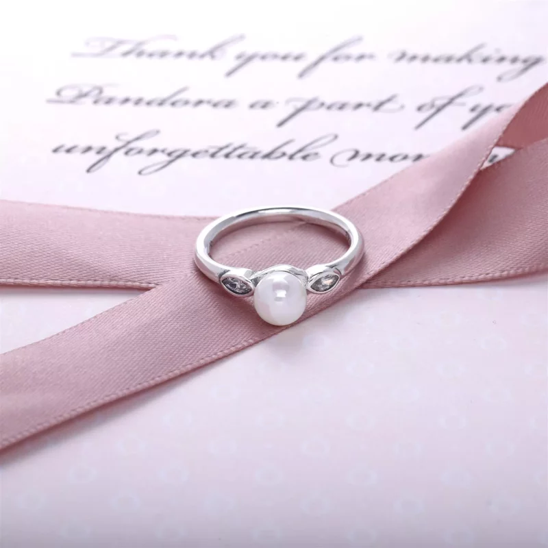 (afbeelding voor) Pandora Zilveren Lichtgevende Bladeren Ring 190964P - Bekijken 2