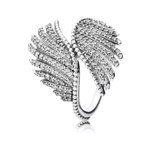 (afbeelding voor) Pandora Zilveren Majestic Feathers Ring 190960CZ