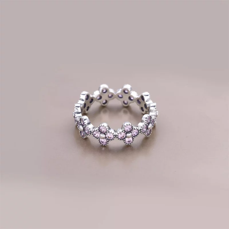 (afbeelding voor) Pandora Zilveren Oriental Blossom Ring 191000CZ - Bekijken 2