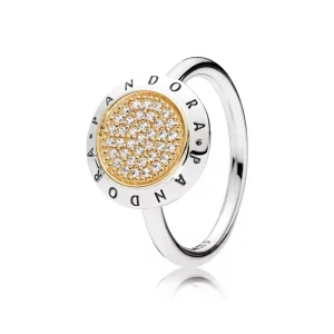 (afbeelding voor) Pandora Zilveren Pandora-Handtekening Ring 196231CZ