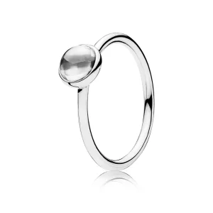 (afbeelding voor) Pandora Zilveren Poëtische Druppel Ring 190983CZ