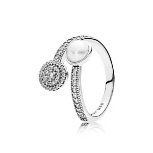 (afbeelding voor) Pandora Zilveren Stralende Gloed Ring 191044CZ