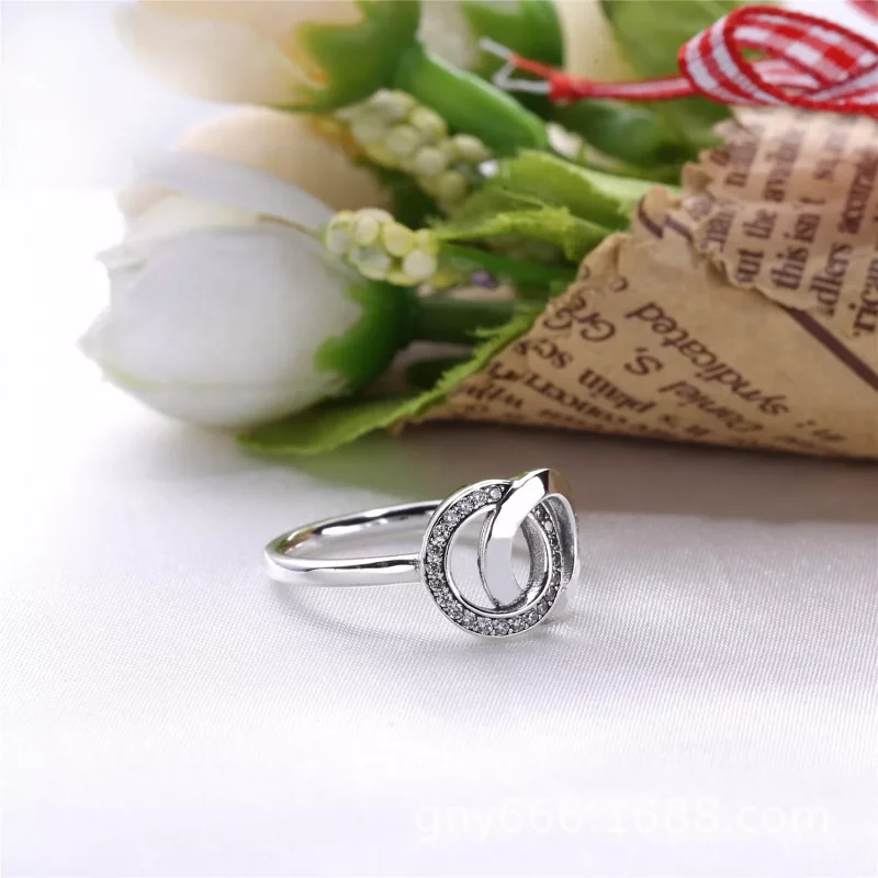(afbeelding voor) Ring Pandora Cirkels 196326CZ - Bekijken 4