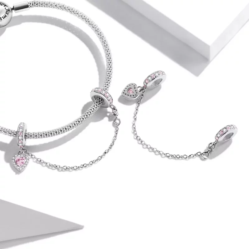 (afbeelding voor) Pandora Style Liefde Veiligheidsketting - SCC2125 - Bekijken 4