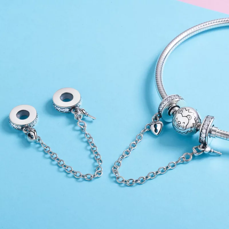 (afbeelding voor) Pandora Style Enige liefde Veiligheidsketting - SCC606 - Bekijken 5