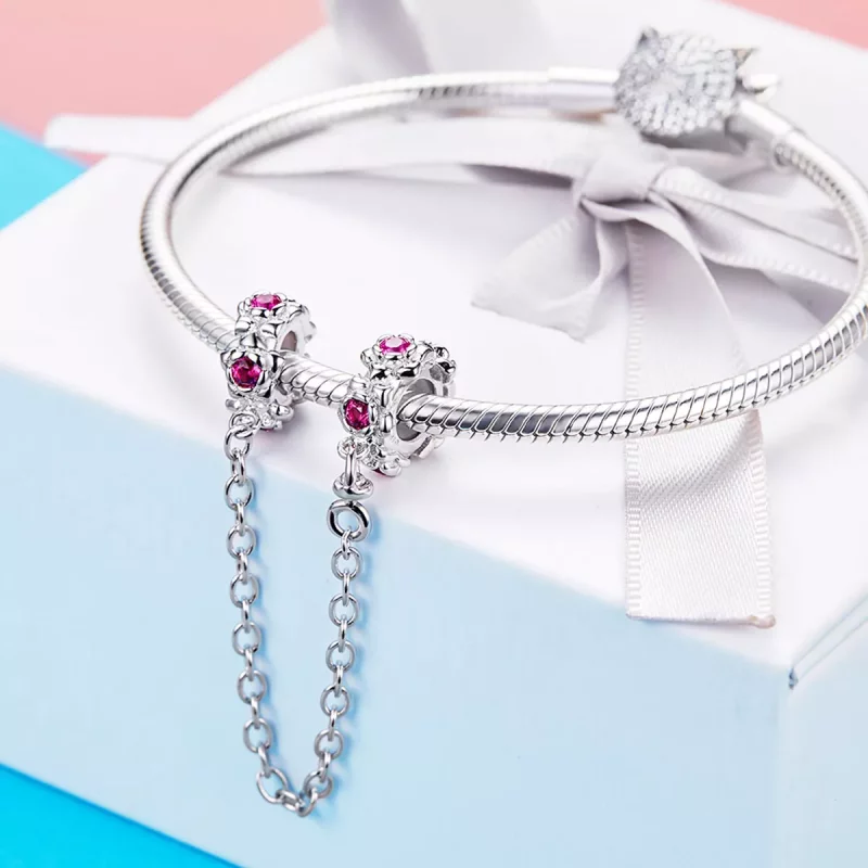 (afbeelding voor) Pandora Style Fairy's Guirlande Veiligheidsketting - BSC035 - Bekijken 4