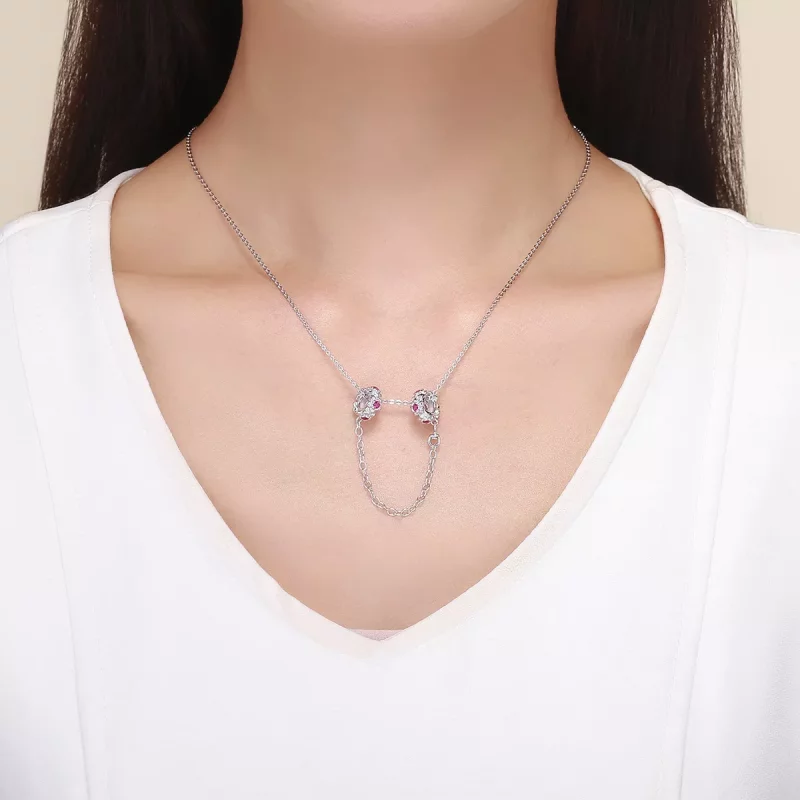 (afbeelding voor) Pandora Style Fairy's Guirlande Veiligheidsketting - BSC035 - Bekijken 5