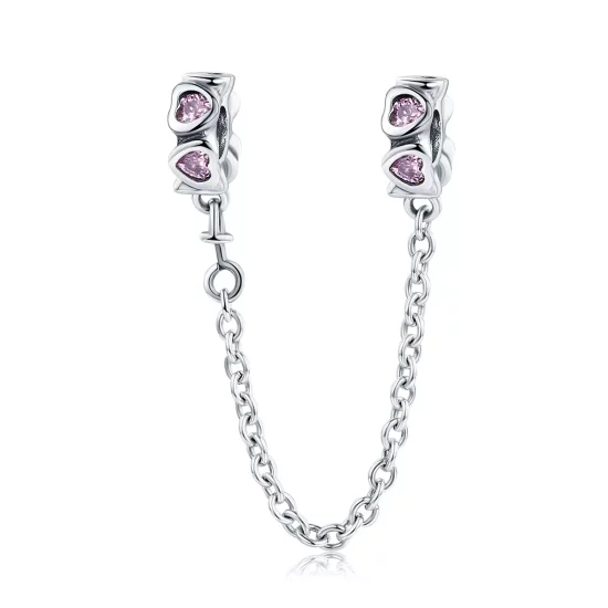 (afbeelding voor) Pandora Style Geurig Hart Veiligheidsketting - SCC562