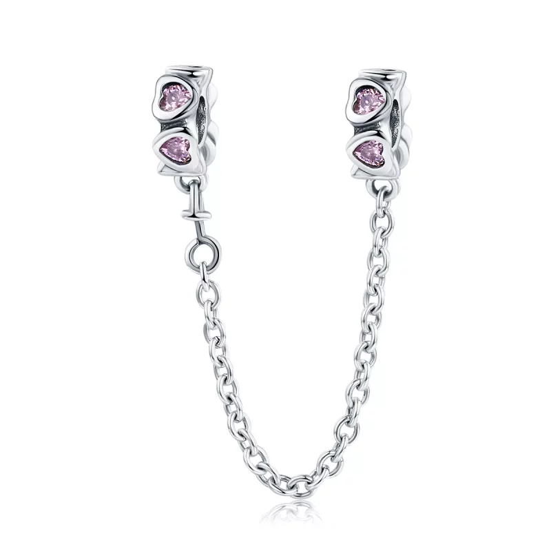 (afbeelding voor) Pandora Style Geurig Hart Veiligheidsketting - SCC562