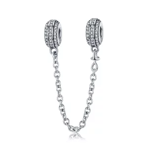 (afbeelding voor) Pandora Style Pavé Veiligheidsketting - SCC812