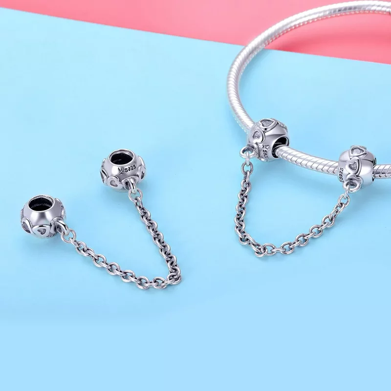 (afbeelding voor) Pandora Style Schattig Veiligheidsketting - SCC736 - Bekijken 2