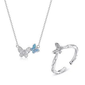 (afbeelding voor) Pandora stijl sieraden set - SET007
