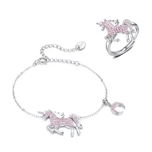 (afbeelding voor) Pandora stijl sieraden set - SET009