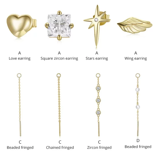 (afbeelding voor) Pandora stijl sieraden set - SET015