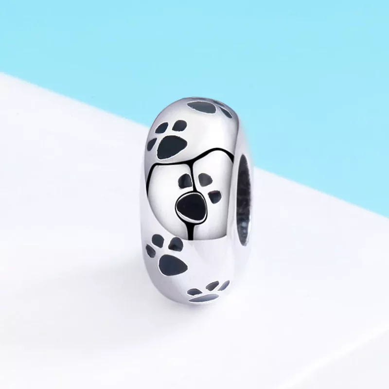 (afbeelding voor) Pandora Style Afdruk huisdier Spacer Bedel - SCC594 - Bekijken 3