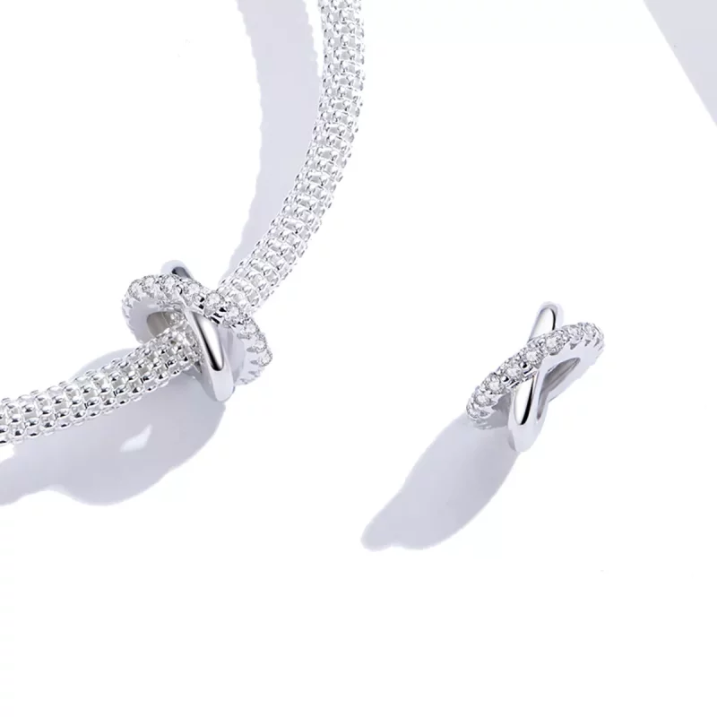 (afbeelding voor) Pandora Style Chique Spacer Bedel - BSC214 - Bekijken 3