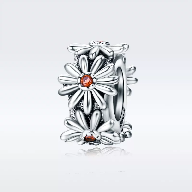 (afbeelding voor) Pandora Style Daisy Krans Spacer Bedel - SCC598 - Bekijken 2