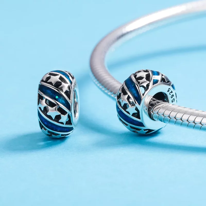 (afbeelding voor) Pandora Style De Shining Star River Spacer Bedel - SCC636 - Bekijken 5
