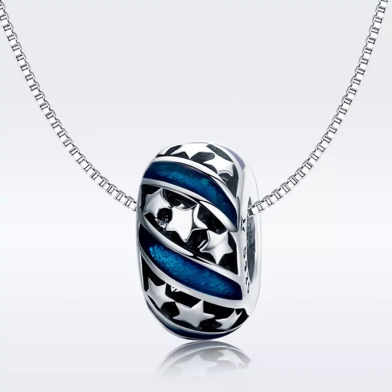 (afbeelding voor) Pandora Style De Shining Star River Spacer Bedel - SCC636 - Bekijken 8
