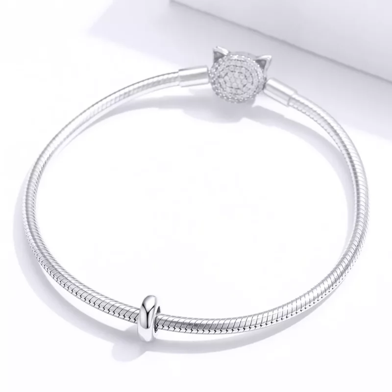 (afbeelding voor) Pandora Style Eenvoudig Spacer Bedel - SCC1450 - Bekijken 3