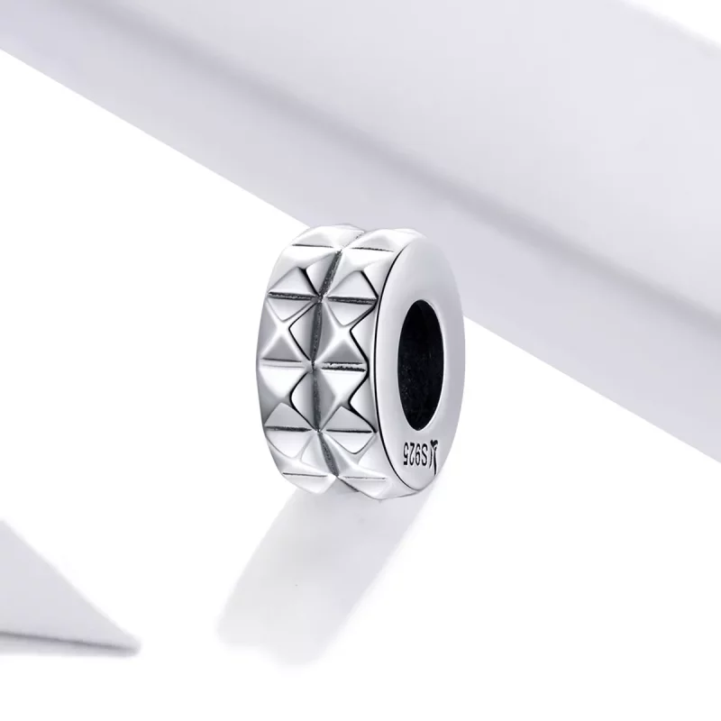 (afbeelding voor) Pandora Style Geometrie Spacer Bedel - SCC1789 - Bekijken 2