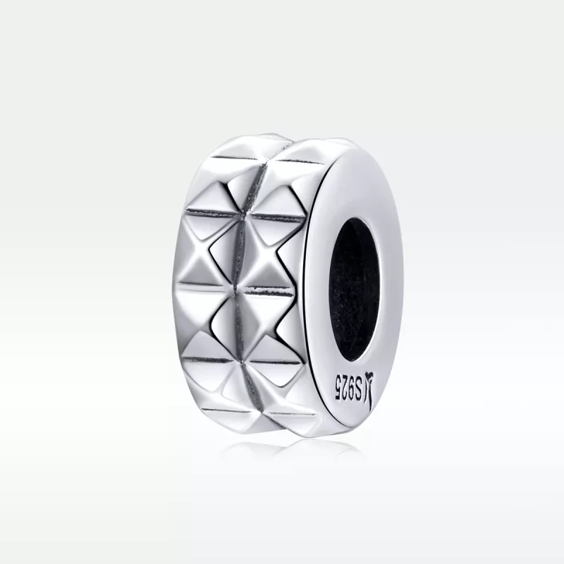 (afbeelding voor) Pandora Style Geometrie Spacer Bedel - SCC1789 - Bekijken 5