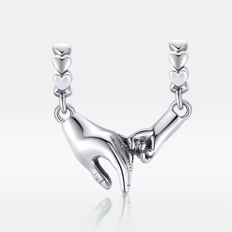 (afbeelding voor) Pandora Style Hand in hand Spacer Bedel - SCC1700 - Bekijken 5