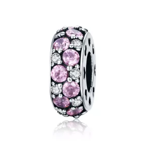 Pandora Style Hart Spacer Bedel - SCC635 (afbeelding voor) Pandora Style Hart Spacer Bedel - SCC635