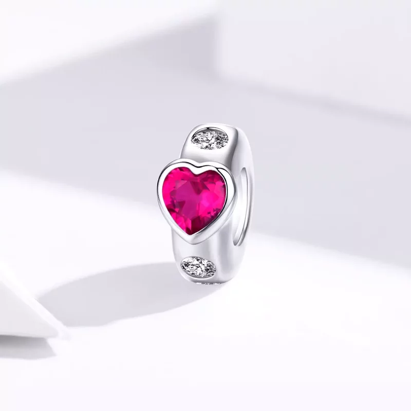 (afbeelding voor) Pandora Style Heldere Liefde Spacer Bedel - BSC123 - Bekijken 2